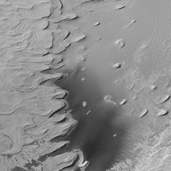 Ancient Layered Hills on Mars