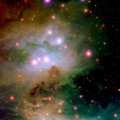 Rengârenk Orion Bulutsusu