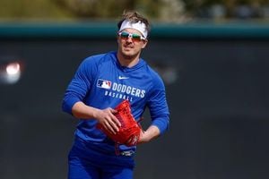 Dodgers Players Enjoy Family Time Ahead Of Season Opener