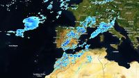 Aemet avisa: la borrasca Oliver se reactiva en España con un 'enjambre de tormentas' en las próximas horas de norte a sur