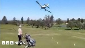 Sydney Plane Crash Lands On Golf Course In Miracle Escape