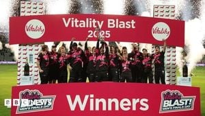 Somerset Clinch T20 Blast Title Amid Wild Weather