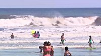 Lifeguards make rescues along NH beaches as Erin sends strong currents to shore