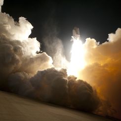 Night Launch of the Space Shuttle Endeavour