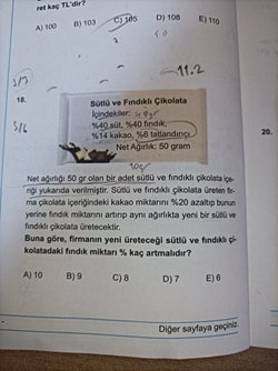 %1 kakao, %1 fındıktan daha mı ağırdır? Neden?