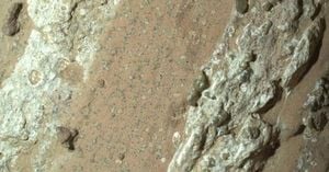 NASA Rover Finds Possible Signs Of Ancient Martian Life