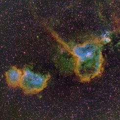 The Heart and Soul Nebulas