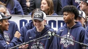 UConn Women’s Basketball Unveils Championship Rings With Paige Bueckers’ Touch