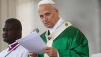Pope calls on world leaders to commit to Gaza peace deal