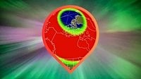 Northern lights may be visible in 24 states tonight as a massive CME slams into Earth