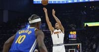 Aaron Gordon, Russell Westbrook lead undermanned Nuggets past Warriors 114-105