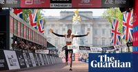 Novice Sabastian Sawe wins blistering London Marathon as Assefa grits it out
