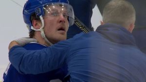 Maple Leafs Encounter Injury Scare Against Flames