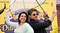 Shah Rukh Khan and Kajol mark 30 years of DDLJ with an iconic sculpture stretch in London