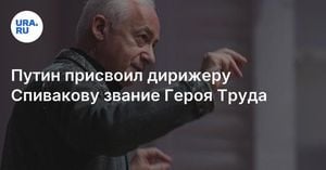 Vladimir Spivakov Awarded Hero Of Labor Title