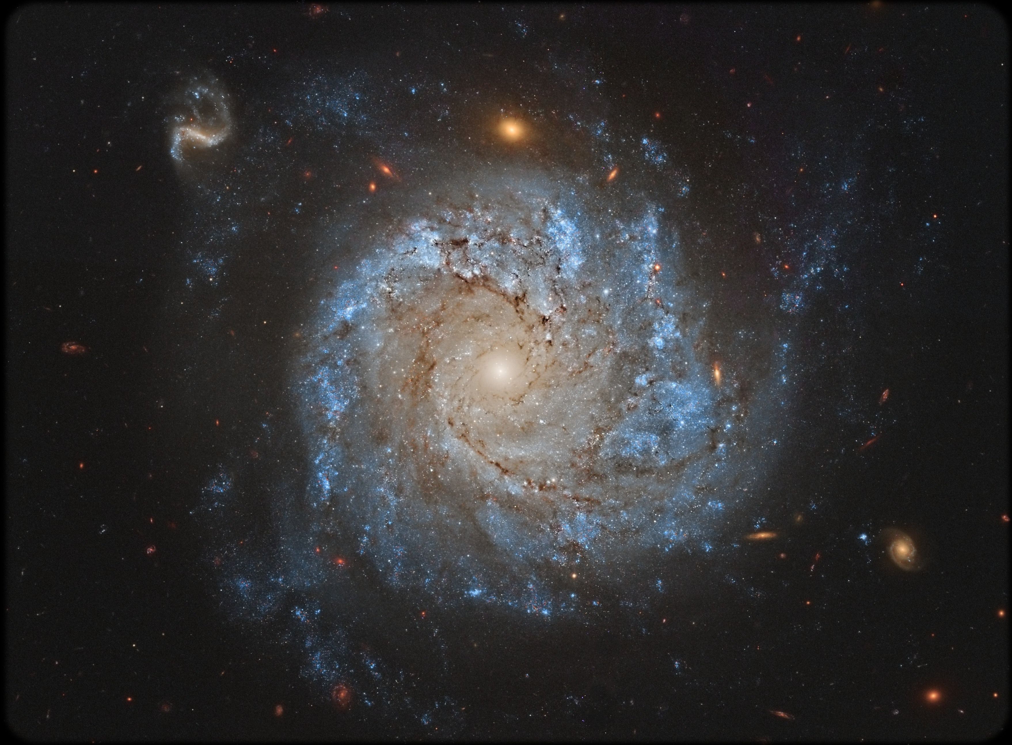  NGC 1309: Spiral Galaxy and Friends 