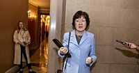 Susan Collins Drowned Out in Boos as Protesters Disrupt Ceremony