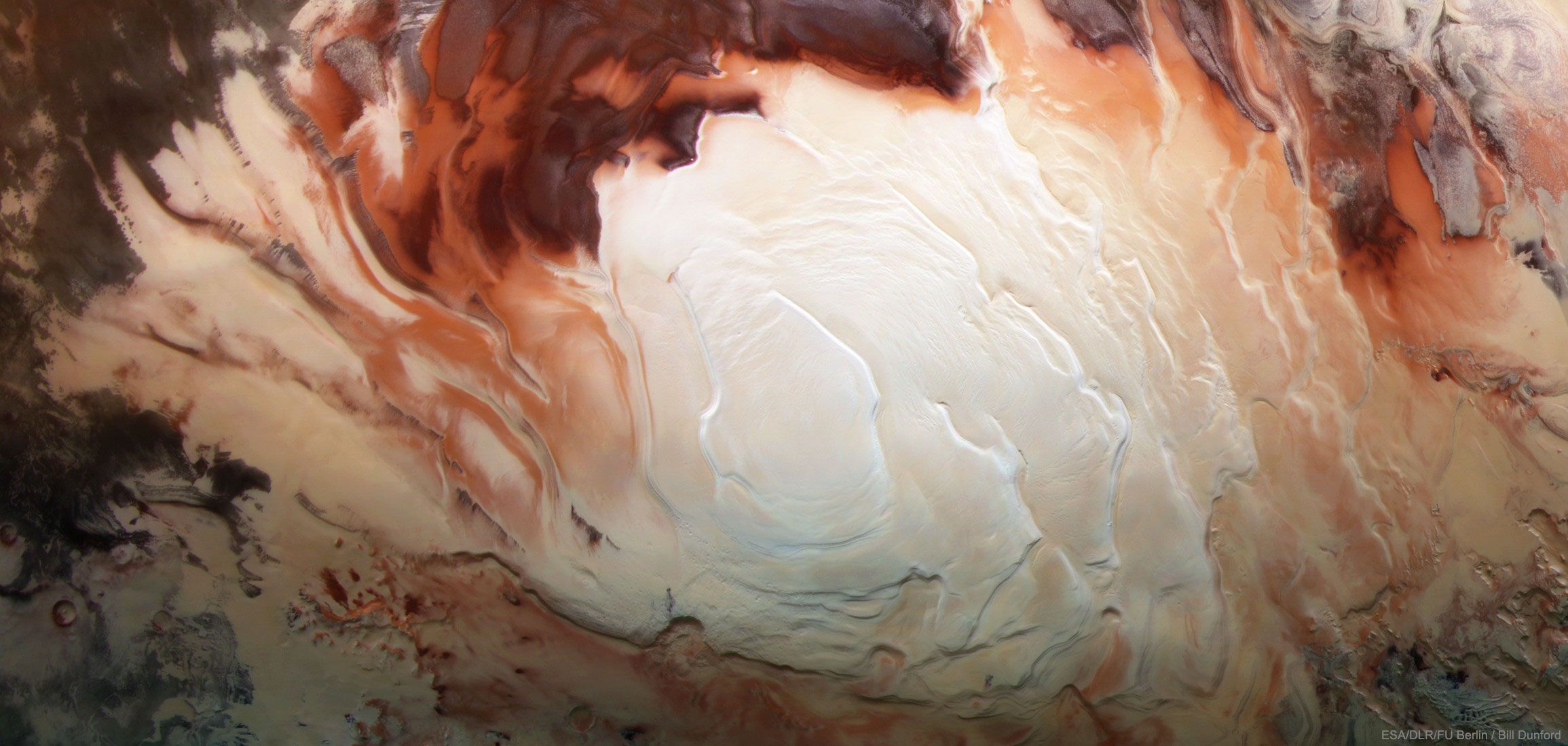  Layers of the South Pole of Mars 