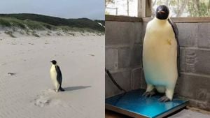 Lost Emperor Penguin Gus Returns To Sea After Wild Adventure