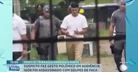 Caso Igor Peretto: suspeito faz gesto polêmico em audiência sobre morte de empresário