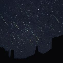  Leonids Over Monument Valley 