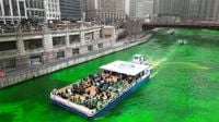 Tintan de verde el río Chicago por Día de San Patricio | CNN