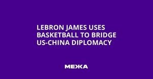 LeBron James Champions Basketball Diplomacy Amid China Tour