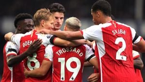 Arsenal Dominates PSV Eindhoven With 7-1 Victory