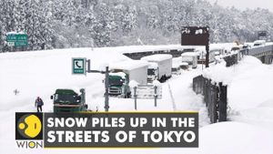 Japan Braces For Major Snowstorm From February 4th