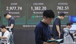 KOSPI Surges Past 3000 Points After Three Years
