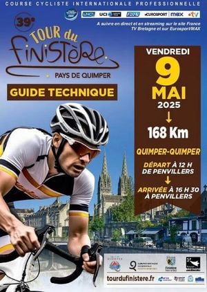Thrilling Action Unfolds At Tour Du Finistère 2025