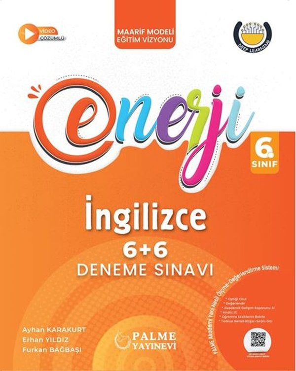 PALME 6.SINIF ENERJİ 6+6 İNGİLİZCE DENEME SINAVI