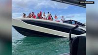 32 people rescued from Lamborghini yacht that began sinking off Miami Beach