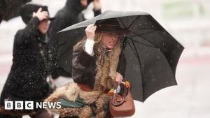 Storm Claudia Floods UK As Cold Snap Looms