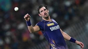 Mitchell Starc Prepares For IPL 2025 With Delhi Capitals