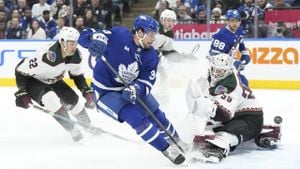 Maple Leafs Edge Rangers 3-2 For Fourth Straight Victory