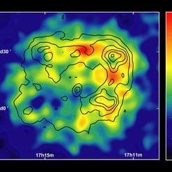 Supernova Remnant Imaged in Gamma Rays