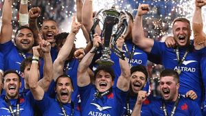 France Wins Seventh Six Nations Title Over Scotland