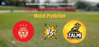 Who will Win Islamabad United vs Peshawar Zalmi? Match Prediction – PSL 2025