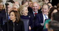 Trump pulls security clearances for Kamala Harris, Hillary Clinton