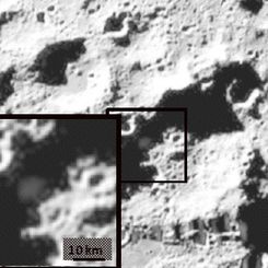 Water Discovered in Moon Shadow