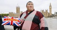 Sumo wrestlers — and their appetites — slam into London