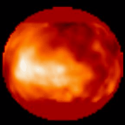 A Glimpse of Titan's Surface