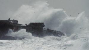 Severe Storm Causes Flooding And Sewage Overflow In Tarifa