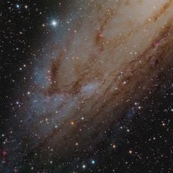 NGC 206 and the Star Clouds of Andromeda