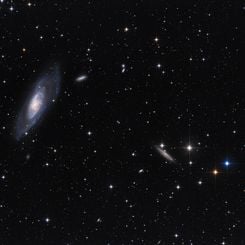  A View Toward M106 