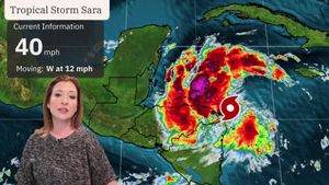 Tropical Storm Sara Poses Threat To Florida