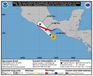 Hurricane Erick Threatens Southern Mexico With Major Impact