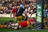 Dragons and Ulster locked in tense URC battle at Rodney Parade