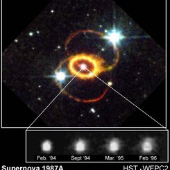 Supernova 1987a Fireball Resolved
Credit: